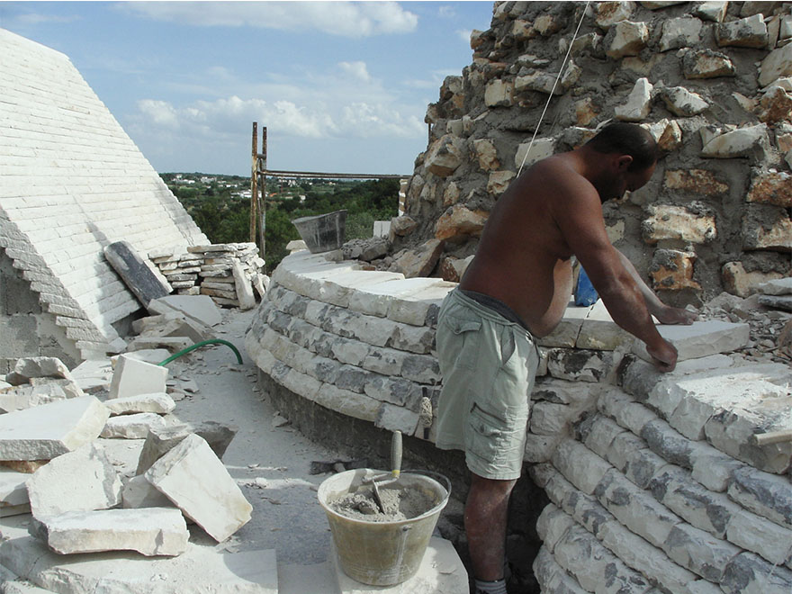 Ricostruzione dei coni - Reconstruction of the cones - La reconstruction des cônes